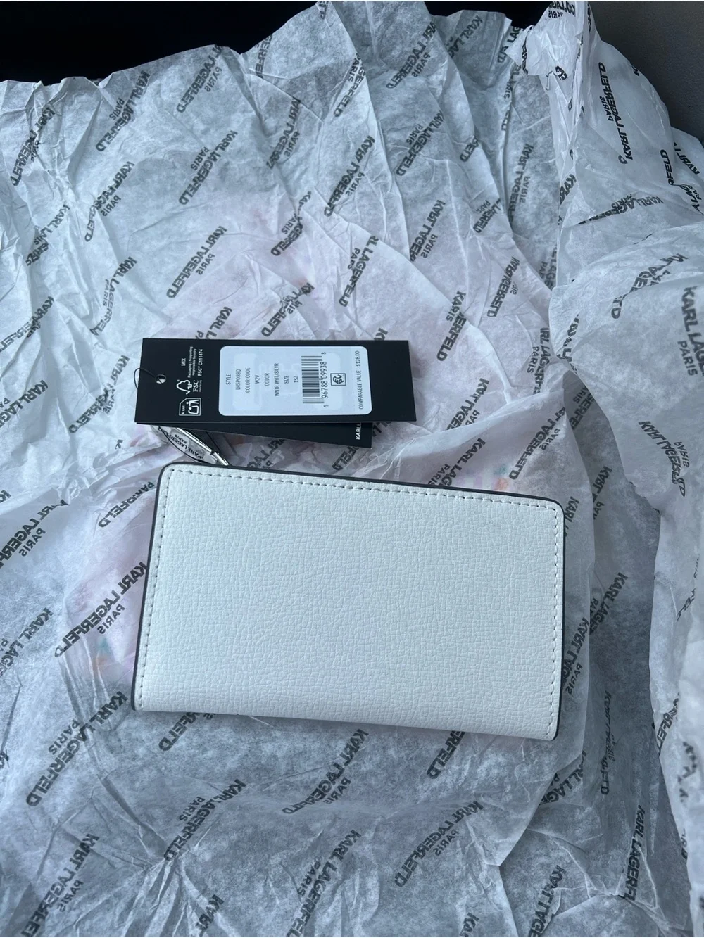 Karl Lagerfeld compact zip